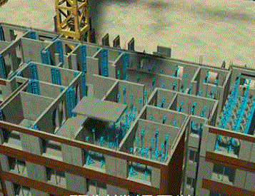 預制樓板吊裝.gif